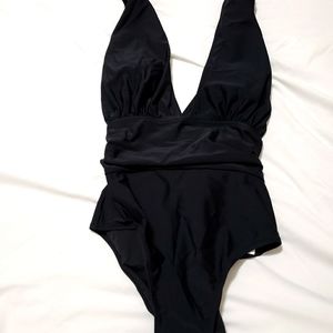 Womens black bathing suit